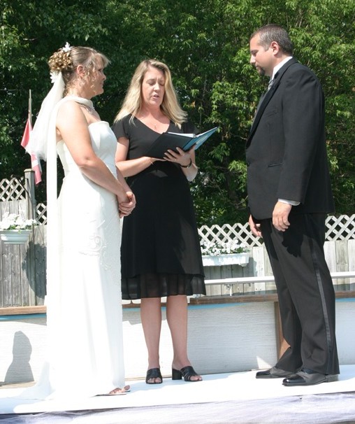 "Thanks for everything Chris. You can be sure that you get referrals from my family.""Thanks for the beautiful ceremony Chris.We just got the wedding DVD back and it's fabulous!"