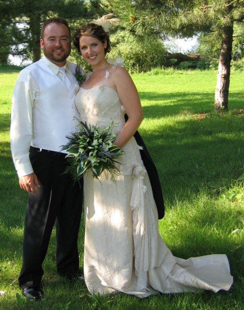 "Our wedding was like a dream, and we'll never forget the magic of our ceremony.  Thank you so much!  We'll treasure the memory forever." 