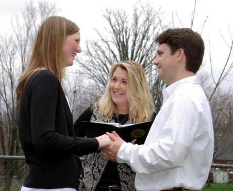 "Thanks so much for making our wedding day perfect.We were not sure how the whole "we have no real plan"would work out, but it seems it worked just fine. It was just the way the two of us imagined it."